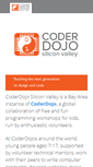 Mobile Screenshot of coderdojosv.org